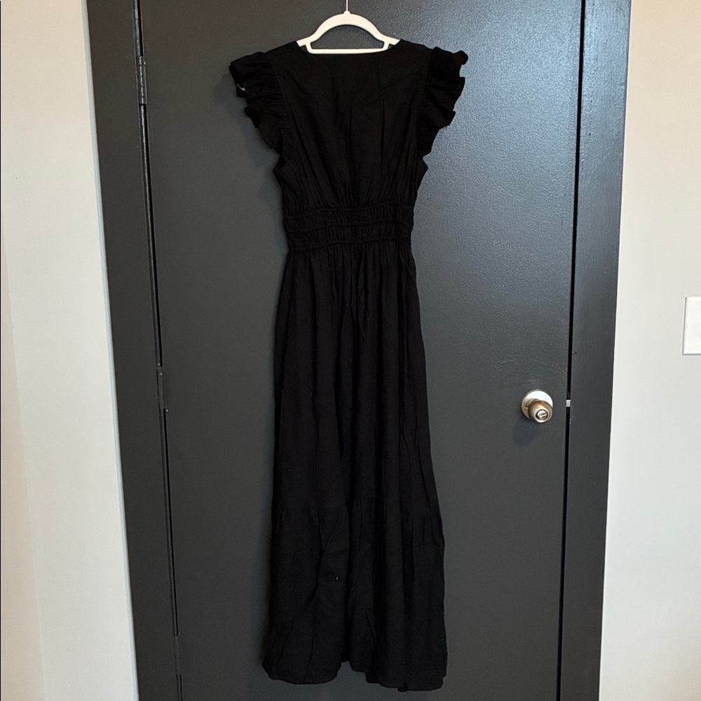 Everyone Loves the Weekend WEST VILLAGE DRESS black Sz XS - Picture 9 of 11